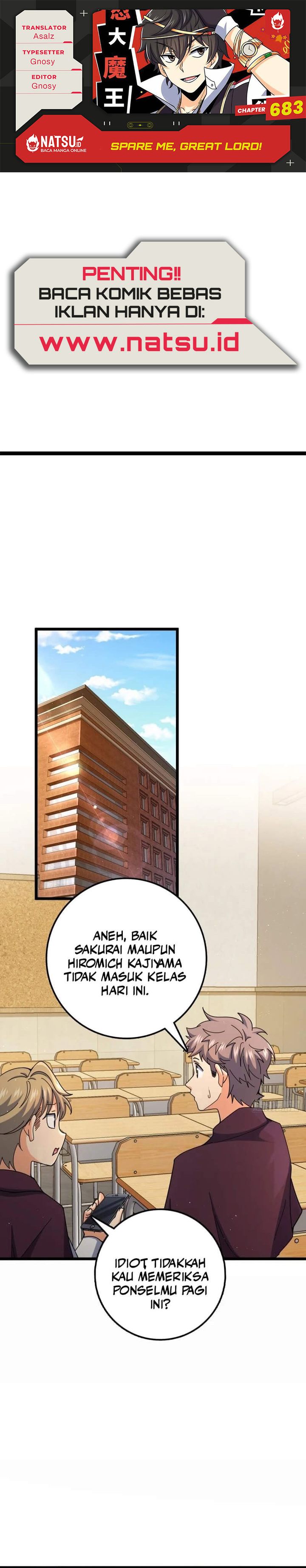 Spare Me, Great Lord! Chapter 683 Gambar 1